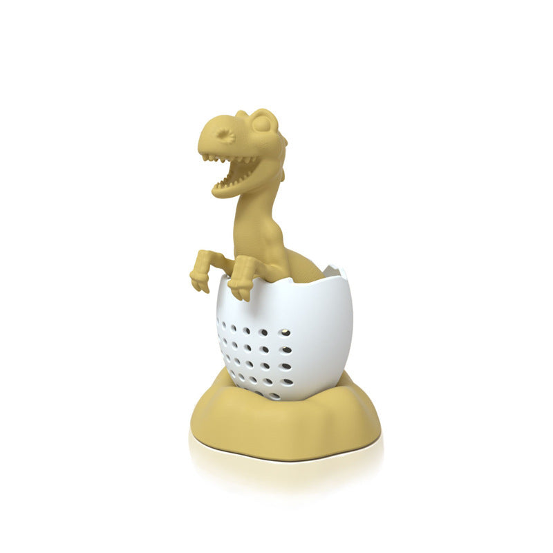 Dinosaur Baby Tea Leak Silicone Creative Product Tyrannosaurus Rex Tea Strainer